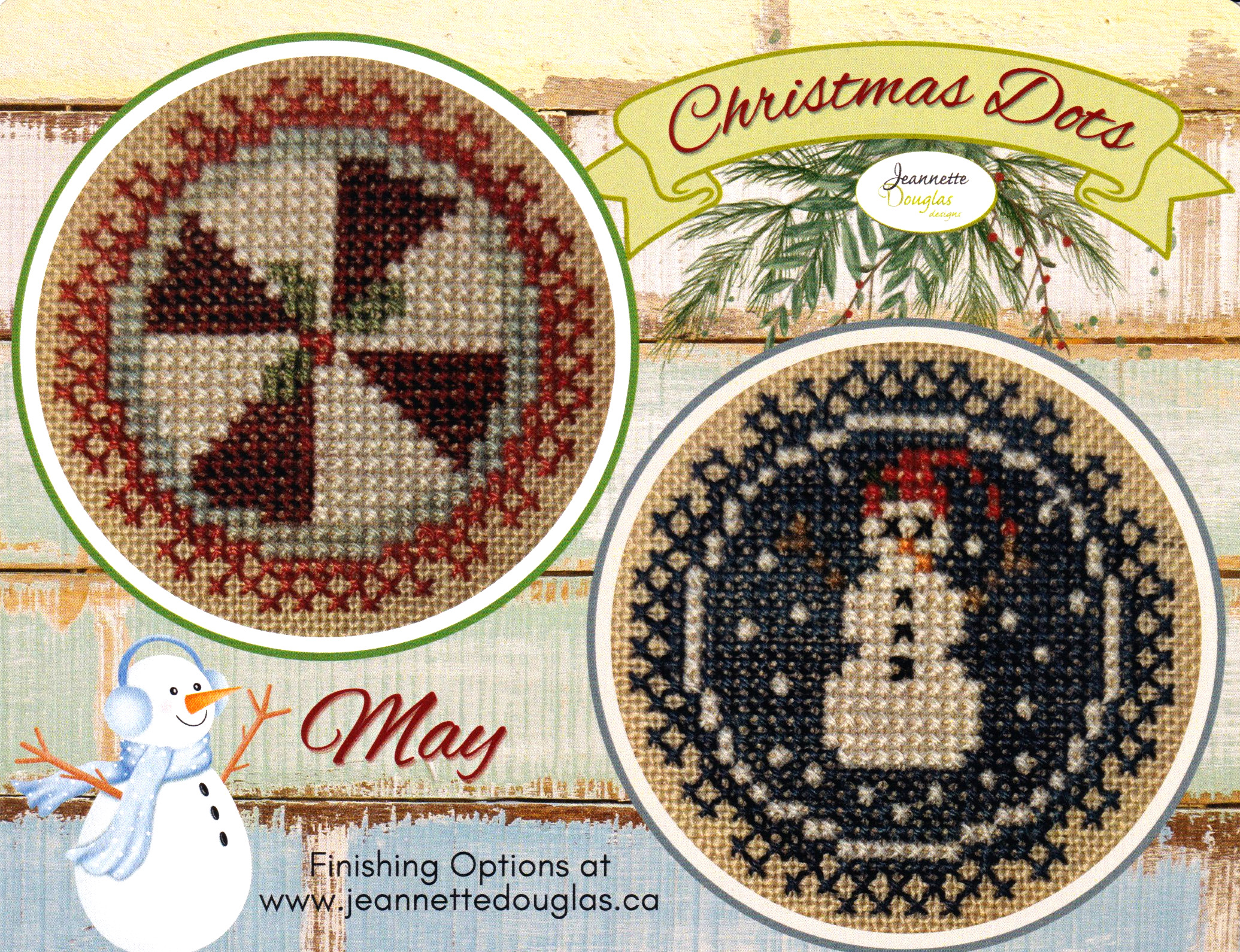 Christmas Dots - May - Cross Stitch Pattern