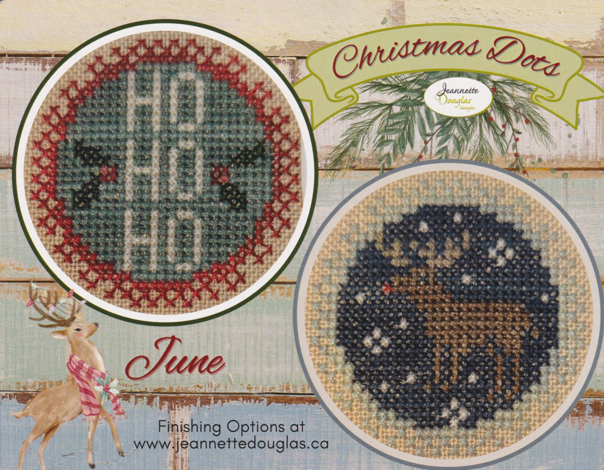 Christmas Dots - June - Cross Stitch Pattern