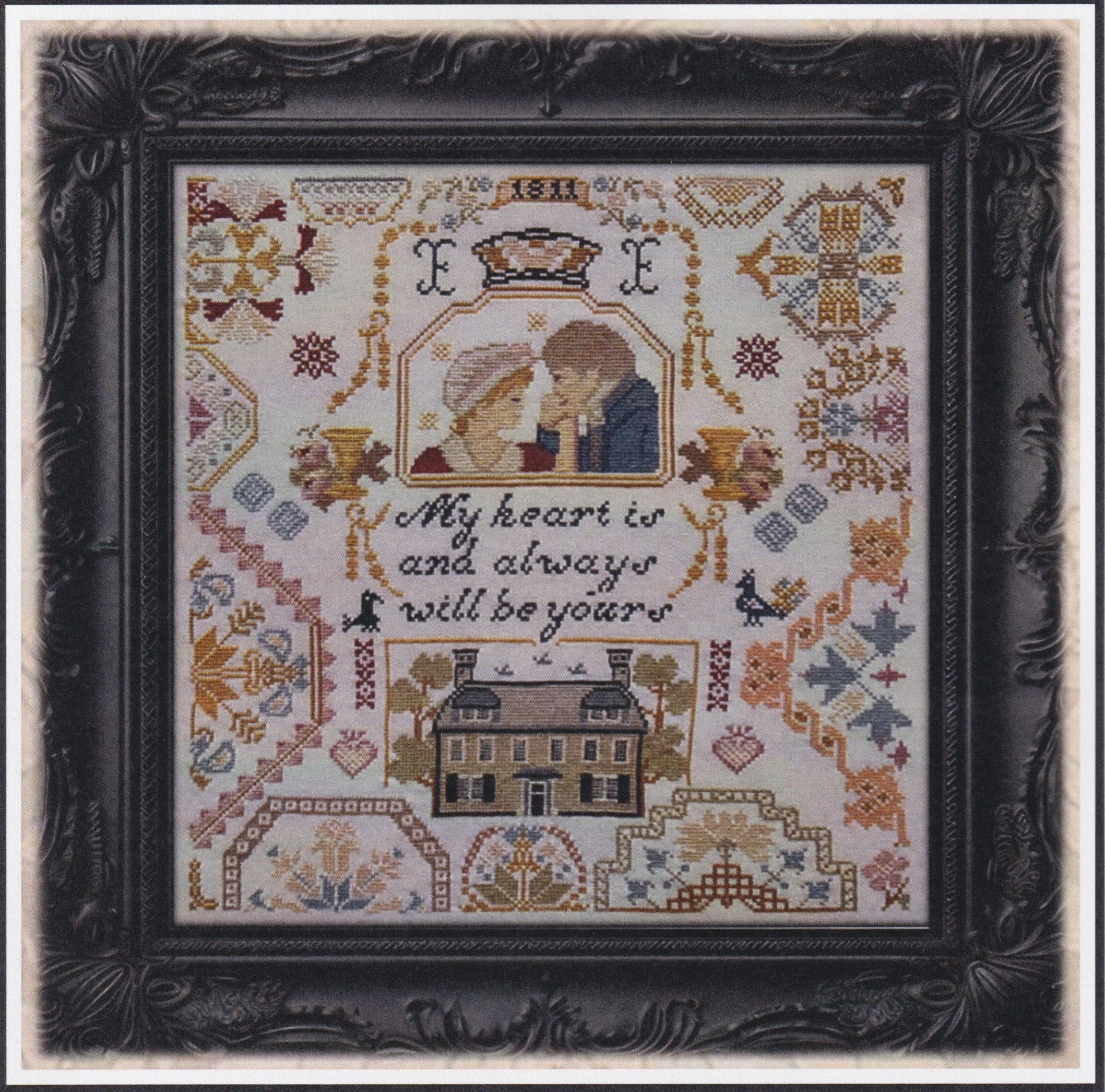 Sense And Sensibility Quaker - Cross Stitch Pattern