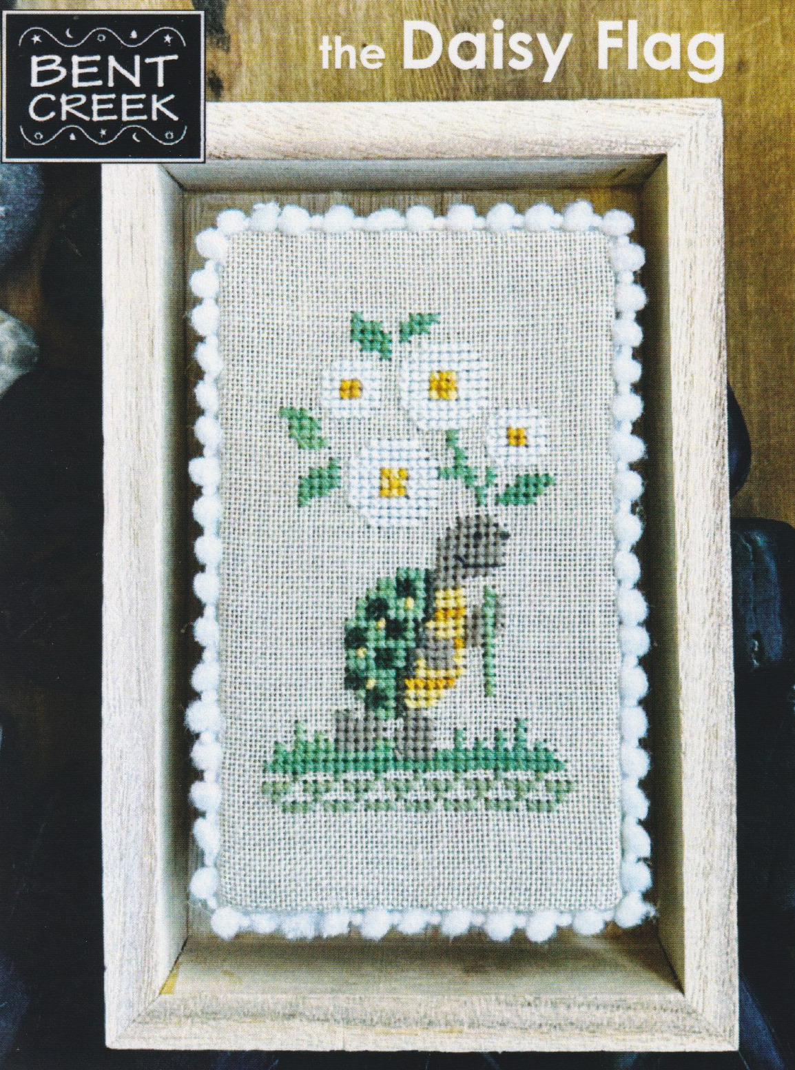 Daisy Flag - Cross Stitch Pattern