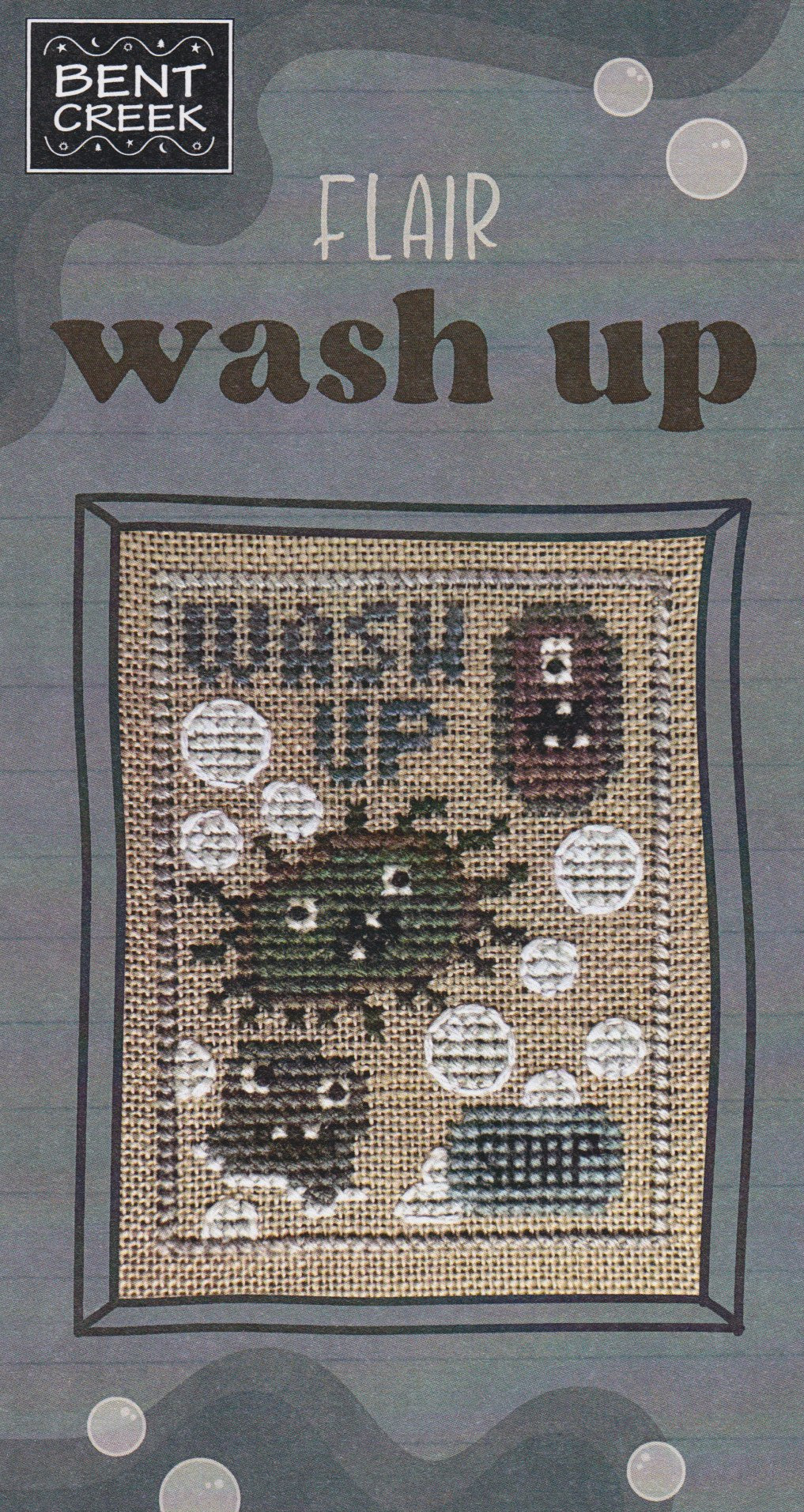 Flair Wash Up - Cross Stitch Pattern