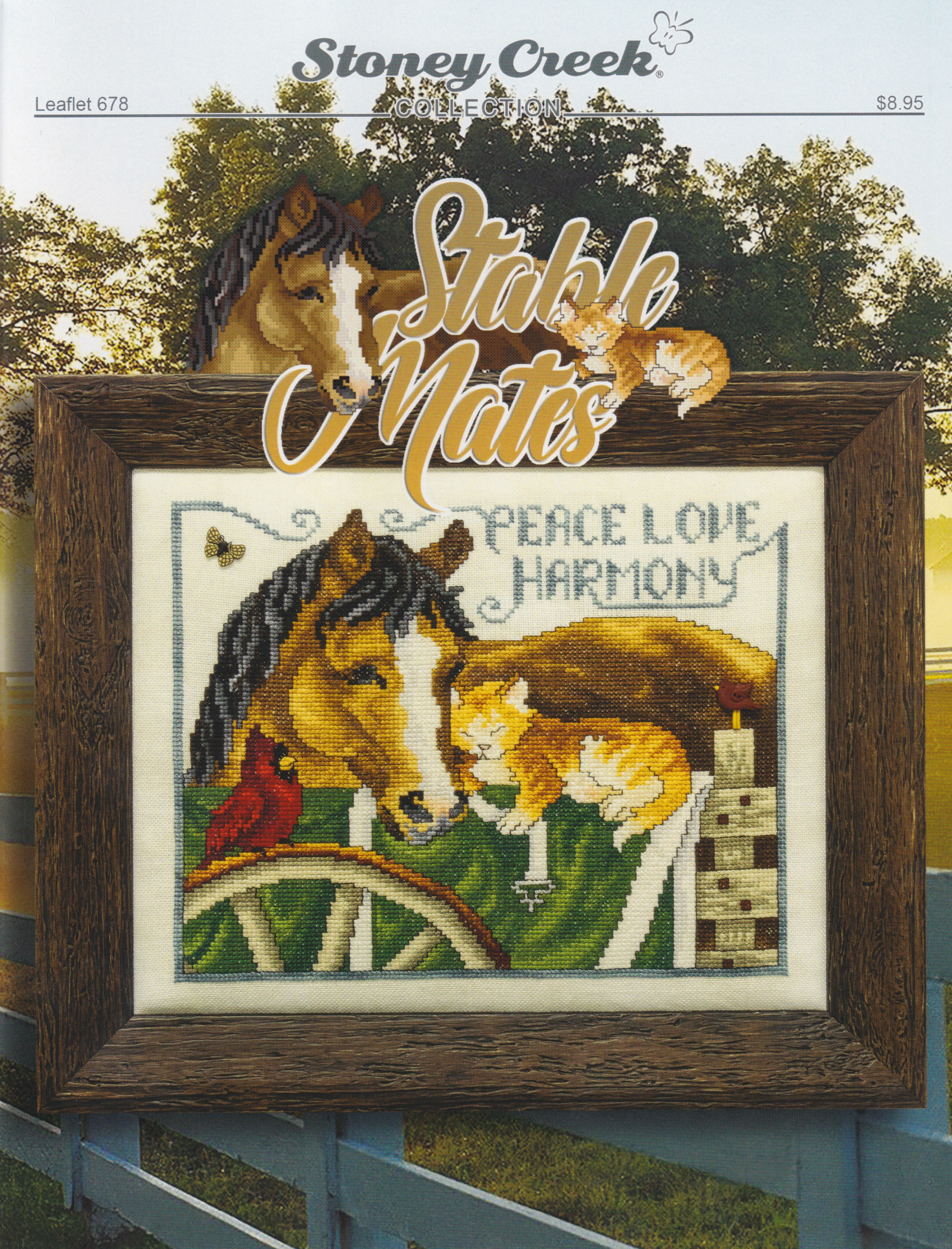Stable Mates - Cross Stitch Pattern
