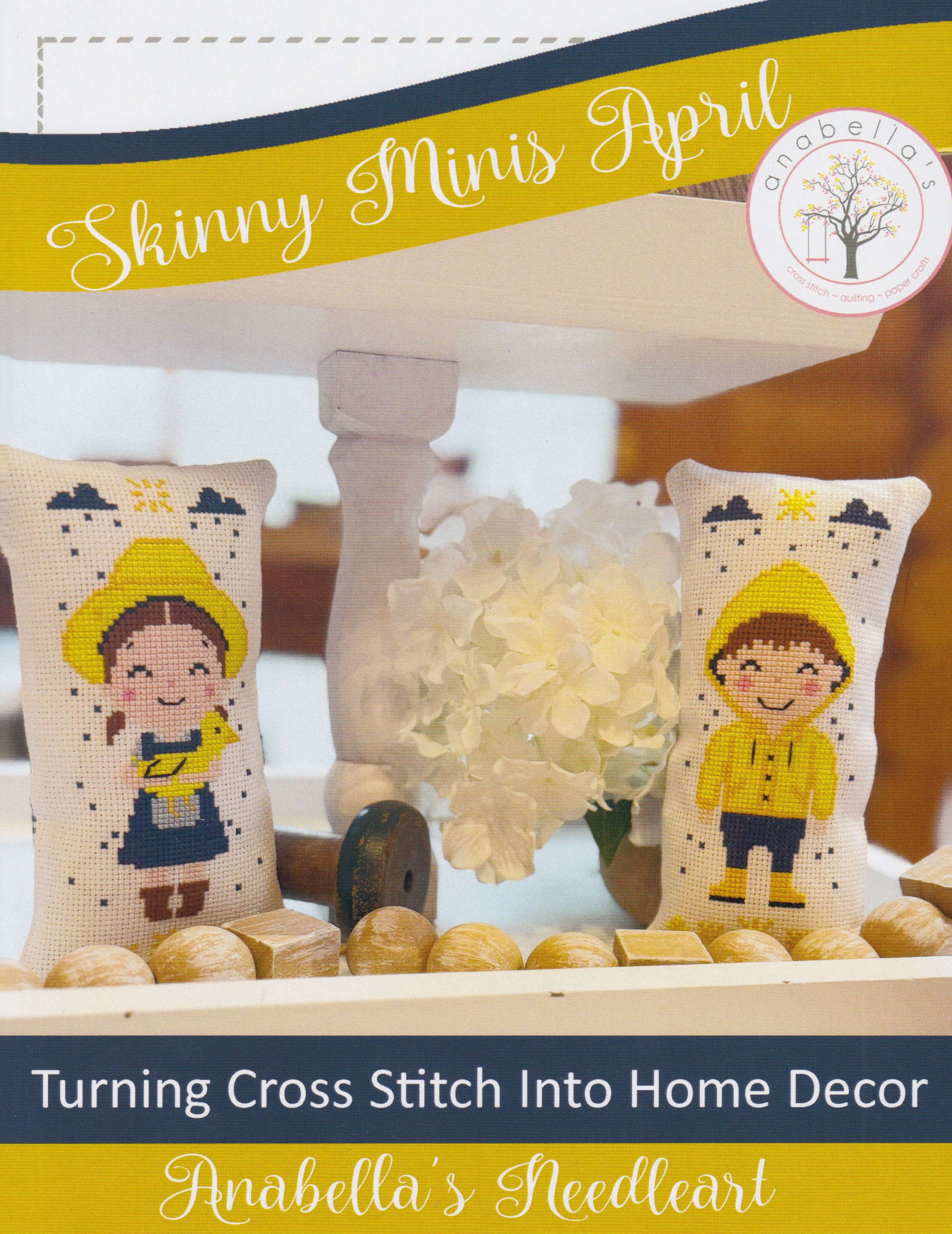 Skinny Minis April - Cross Stitch Pattern