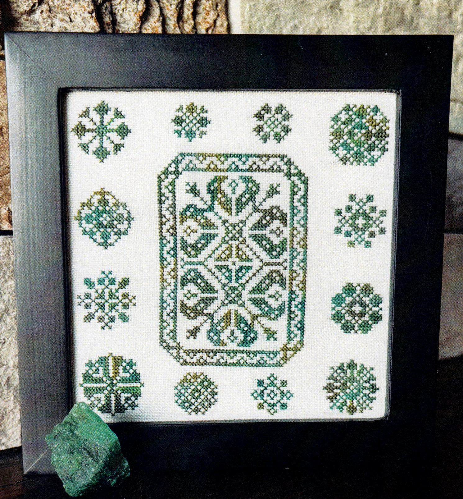 Enchanting Emerald - Cross Stitch Pattern