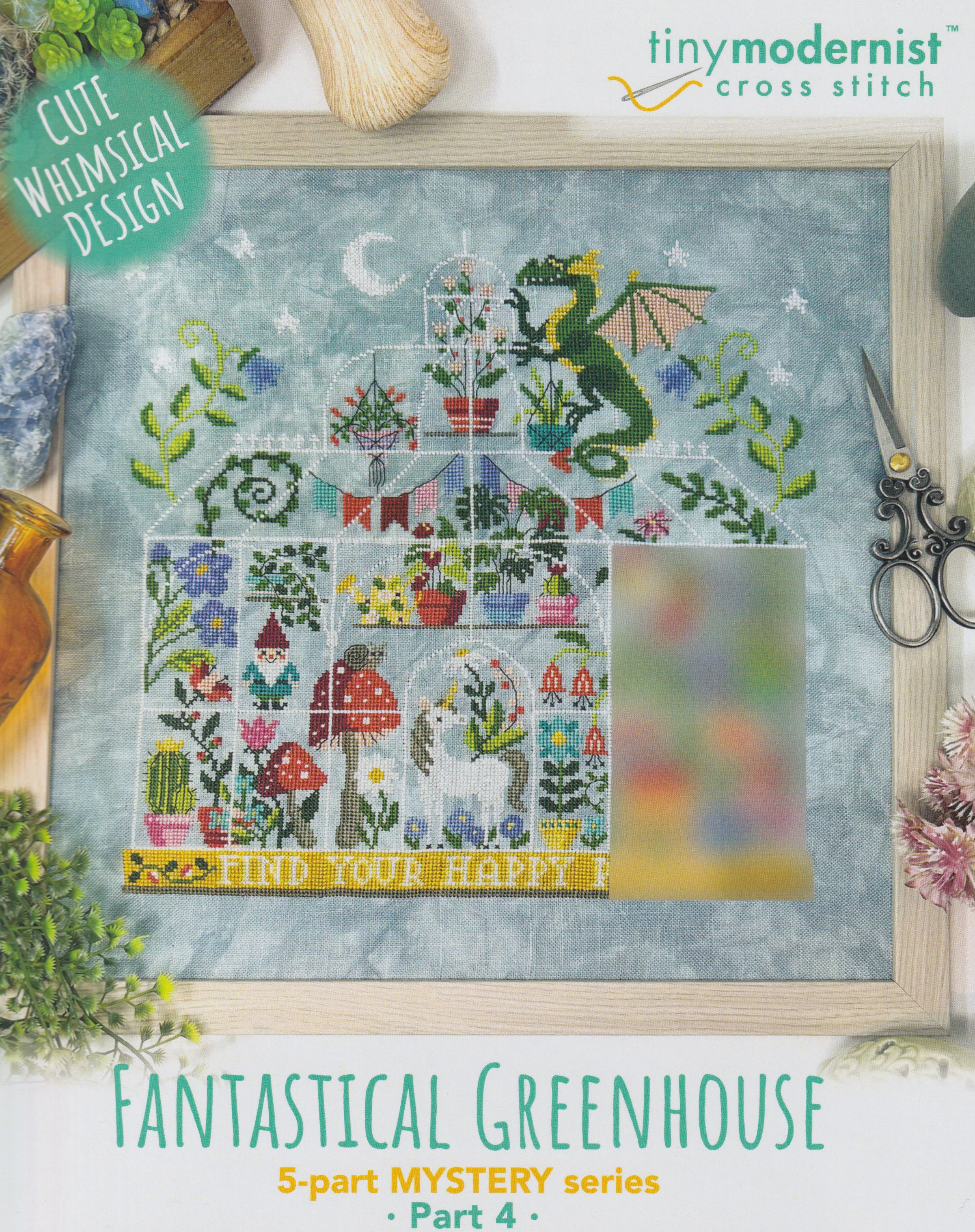 Fantastical Greenhouse - Part 4 - Cross Stitch Pattern