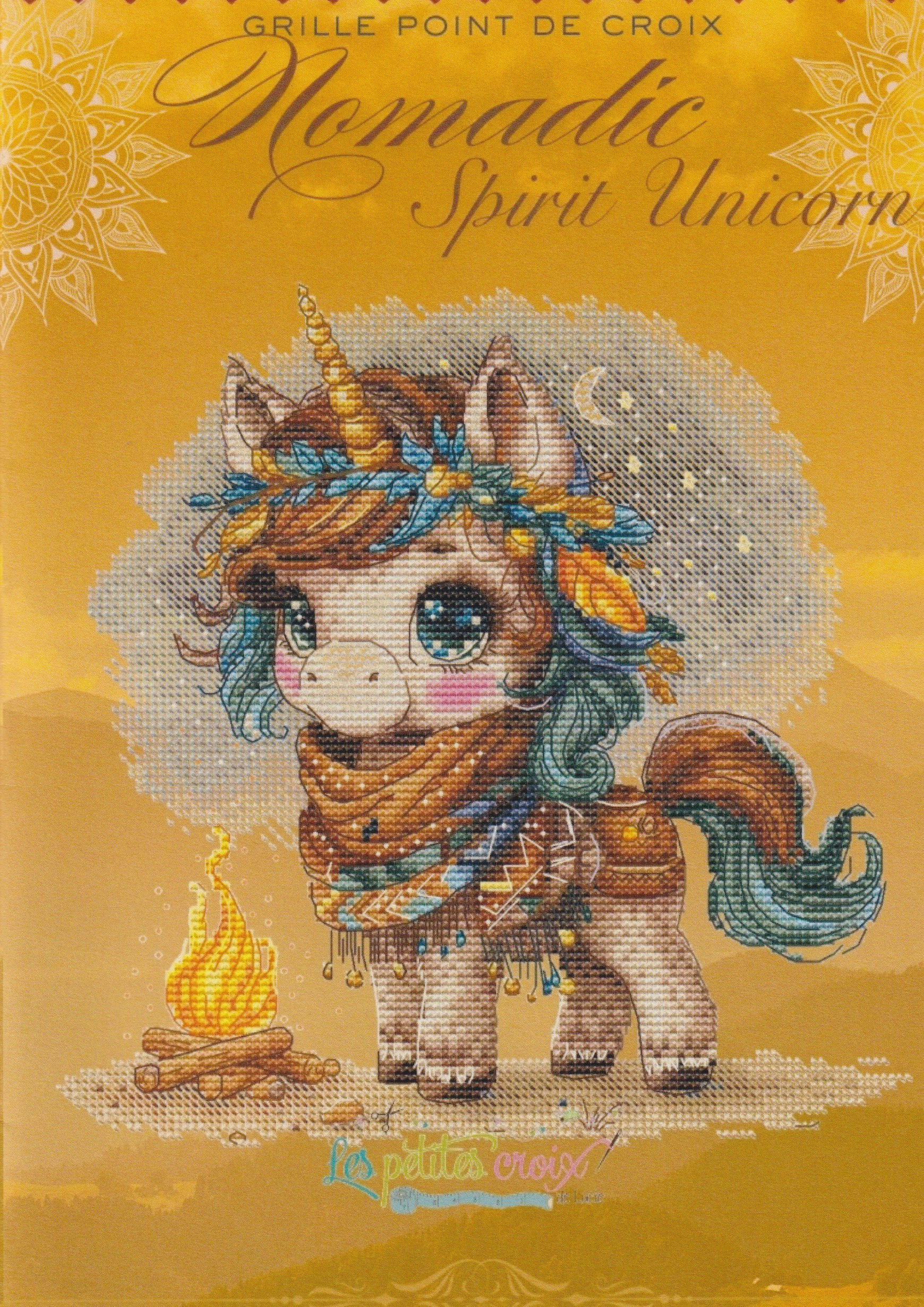 Nomadic Spirit Unicorn - Cross Stitch Pattern