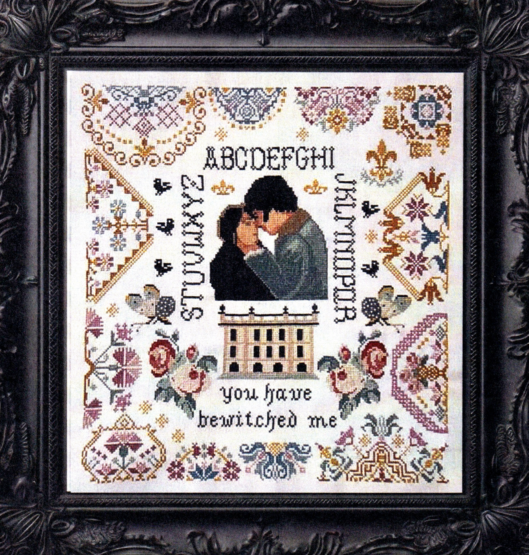 Pride And Prejudice Quaker - Cross Stitch Pattern