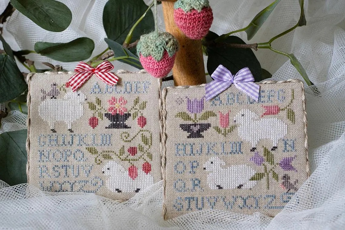 Dans Ma Prairie Printemps Ete - Cross Stitch Pattern