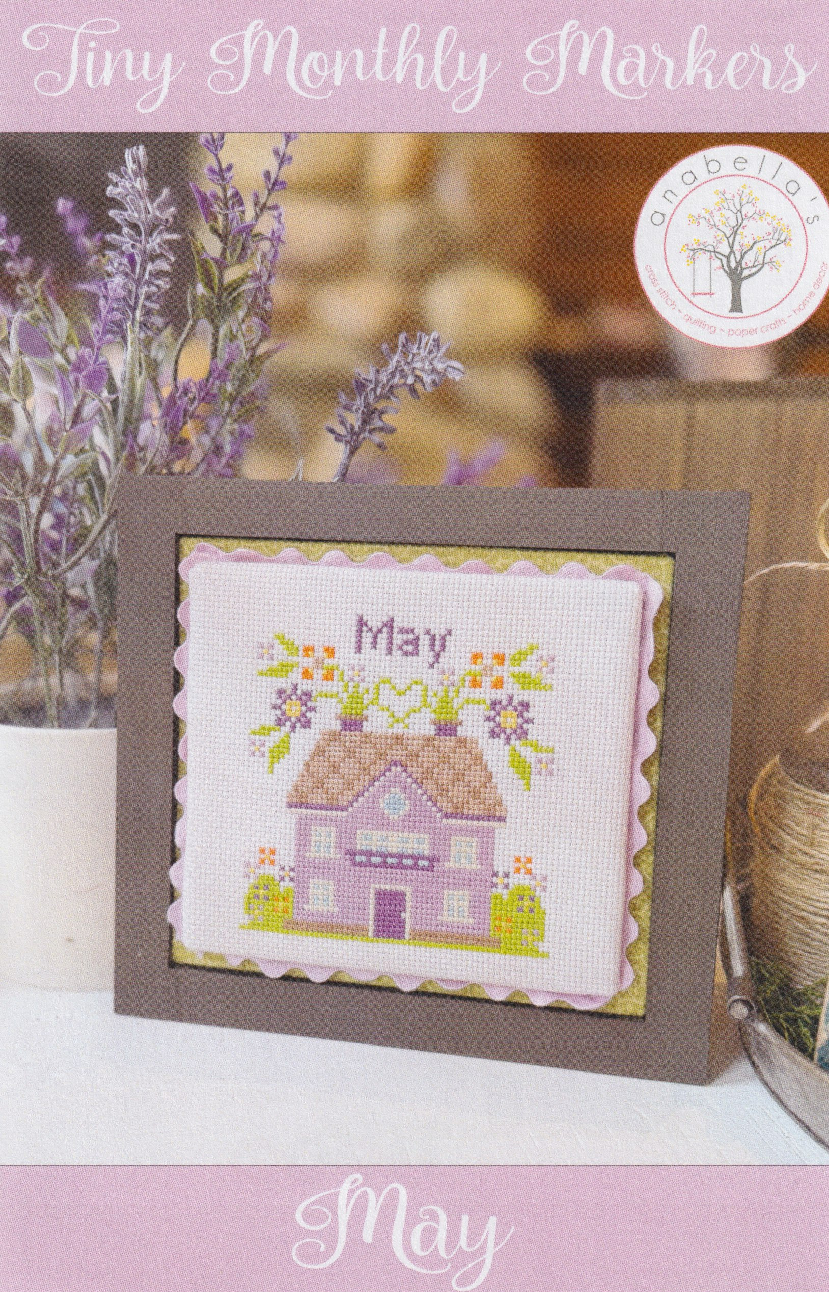Tiny Monthly Markers May - Cross Stitch Pattern