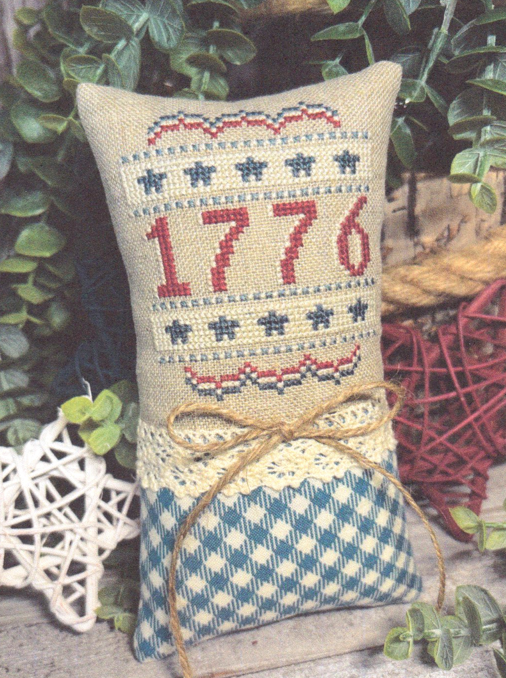 1776 - Patriotic Cross Stitch  Pattern