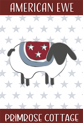 American Ewe Patriotic Needleminder