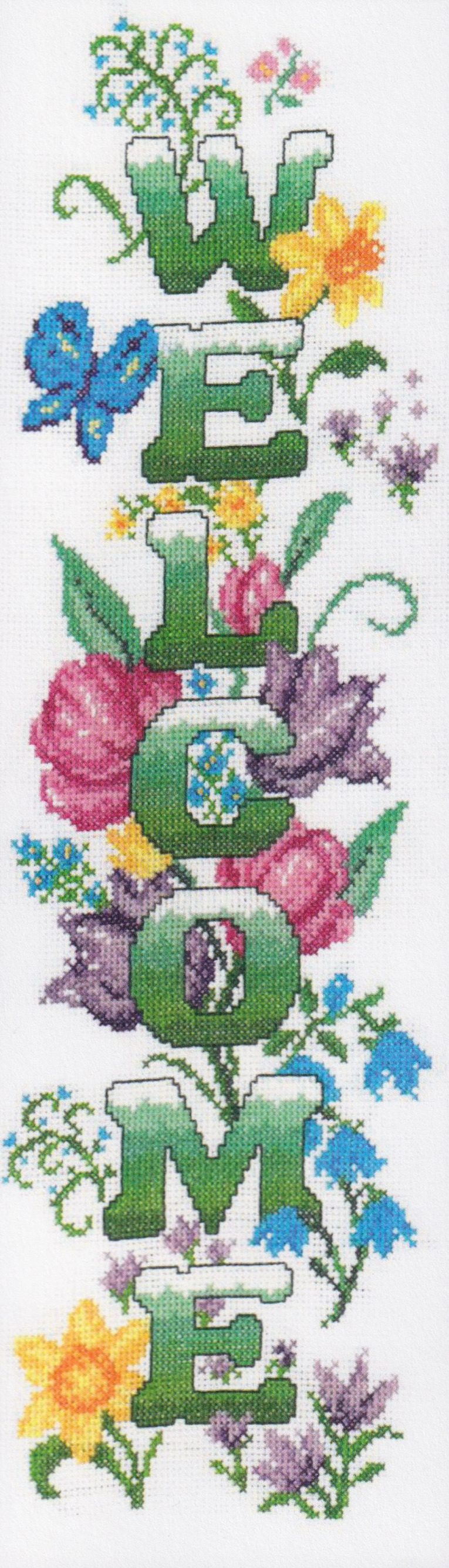 Spring Welcome - Cross Stitch Pattern