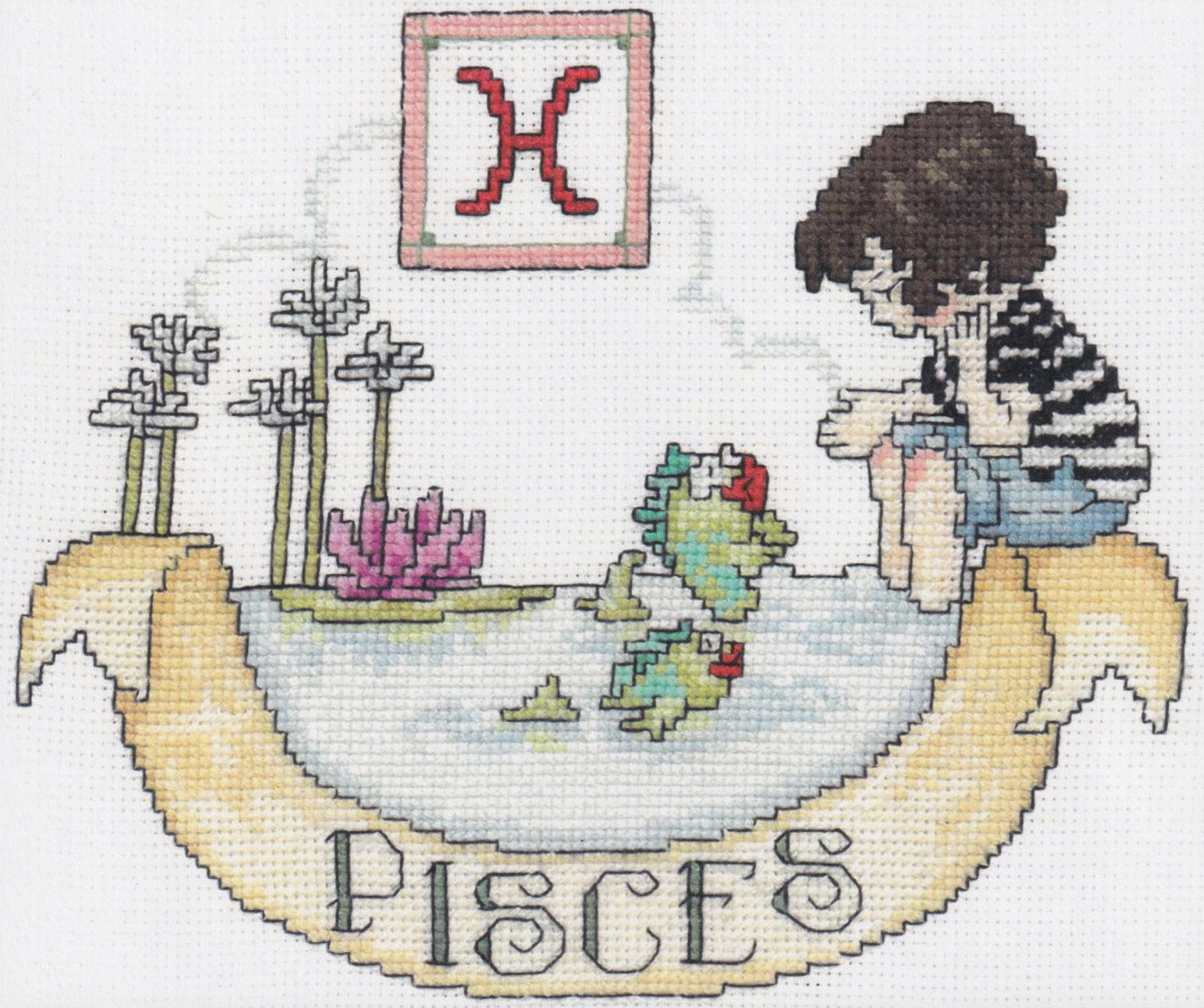 Pisces - Cross Stitch Pattern