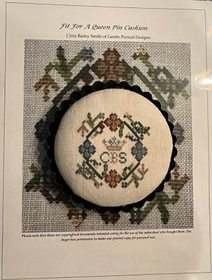 Fit For A Queen - Cross Stitch Pattern