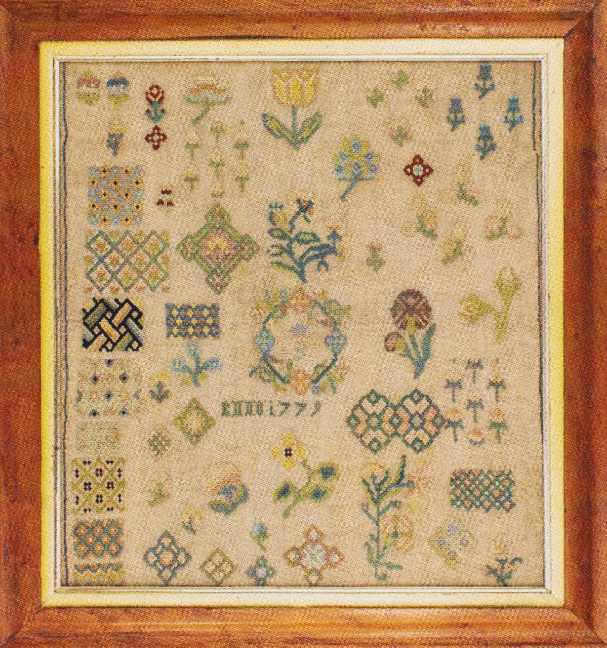 1779 RST Queen Motif Sampler - Cross Stitch Pattern