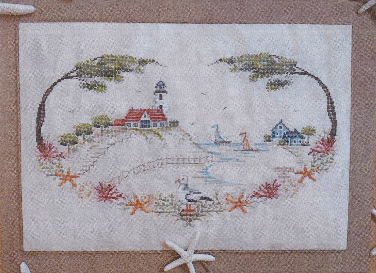 Cuore Nella Baia - Cross Stitch Pattern