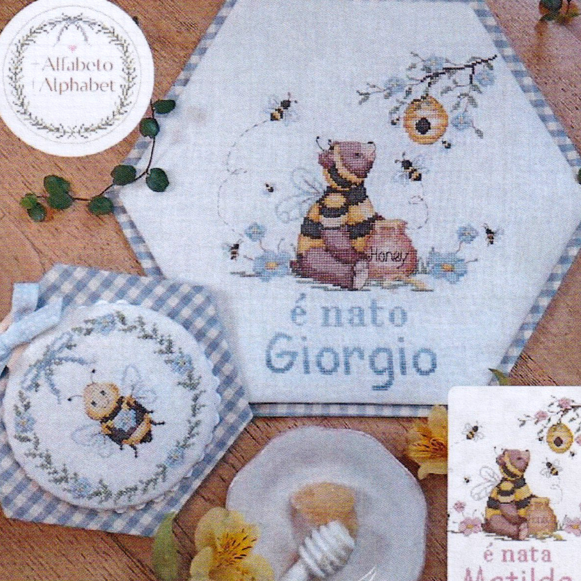 Happy Bees CV260 - Cross Stitch Pattern