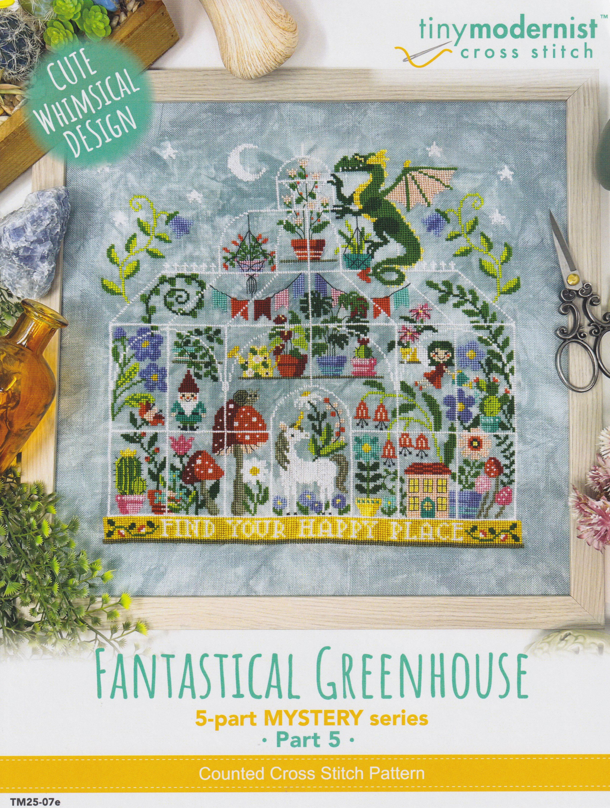 Fantastical Greenhouse - Part 5 - Cross Stitch Pattern