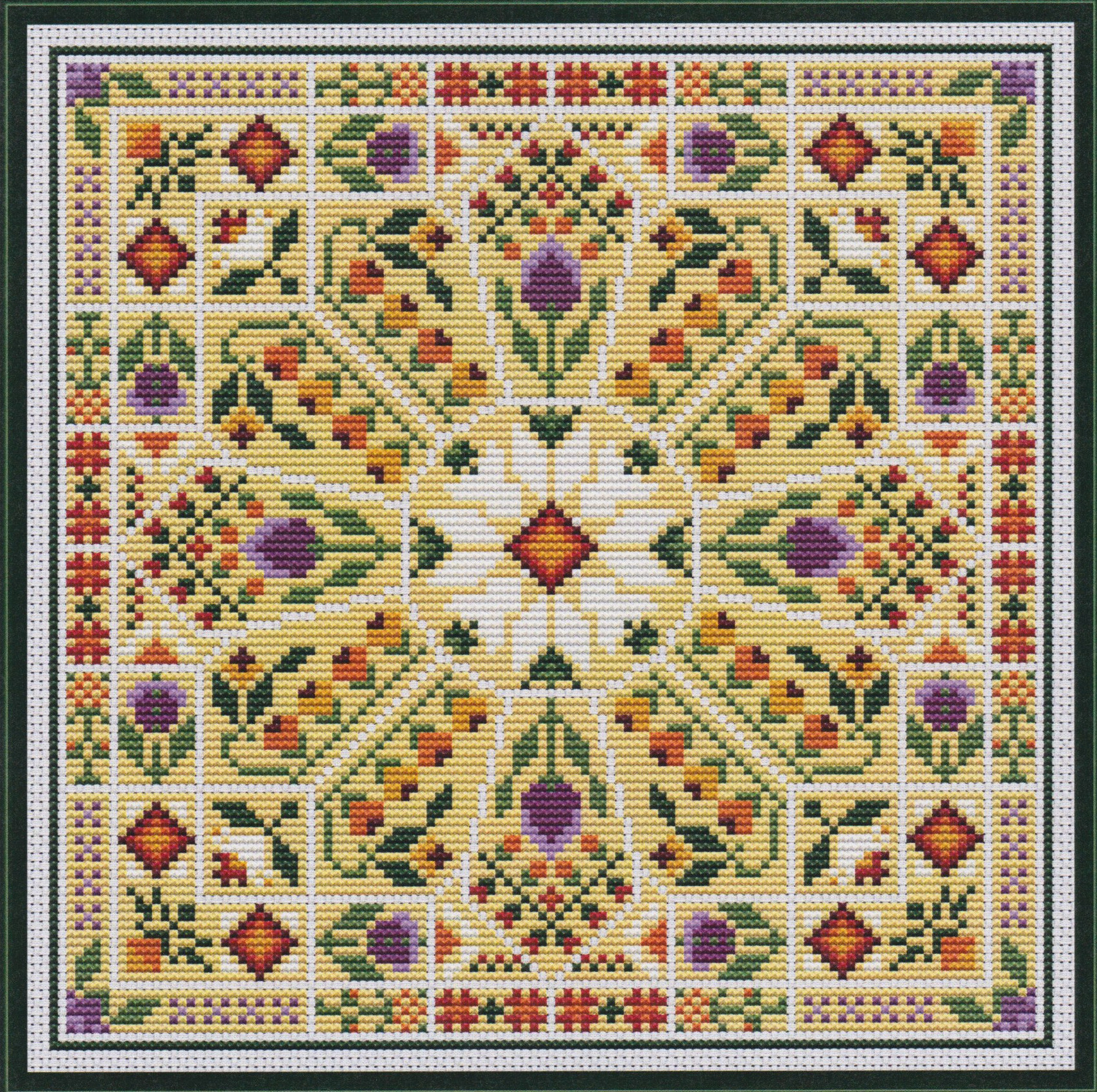Summer Window - Cross Stitch Pattern
