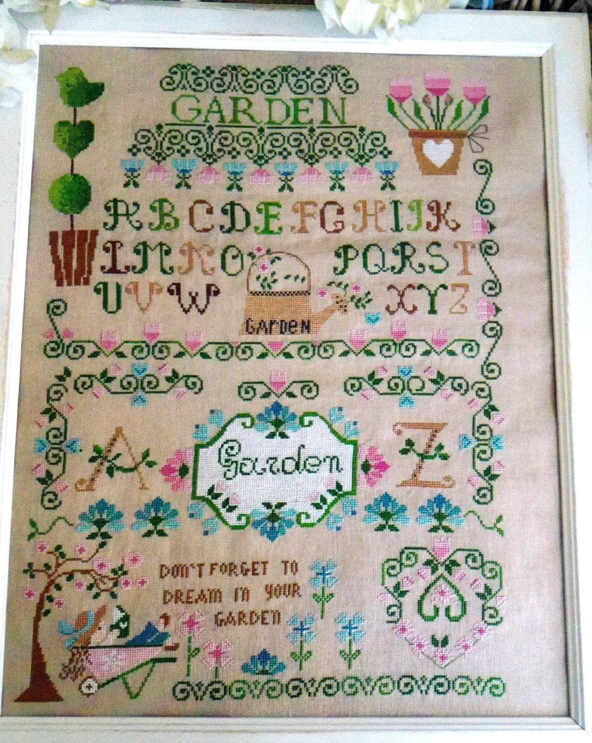 Garden Sampler - Cross Stitch Pattern