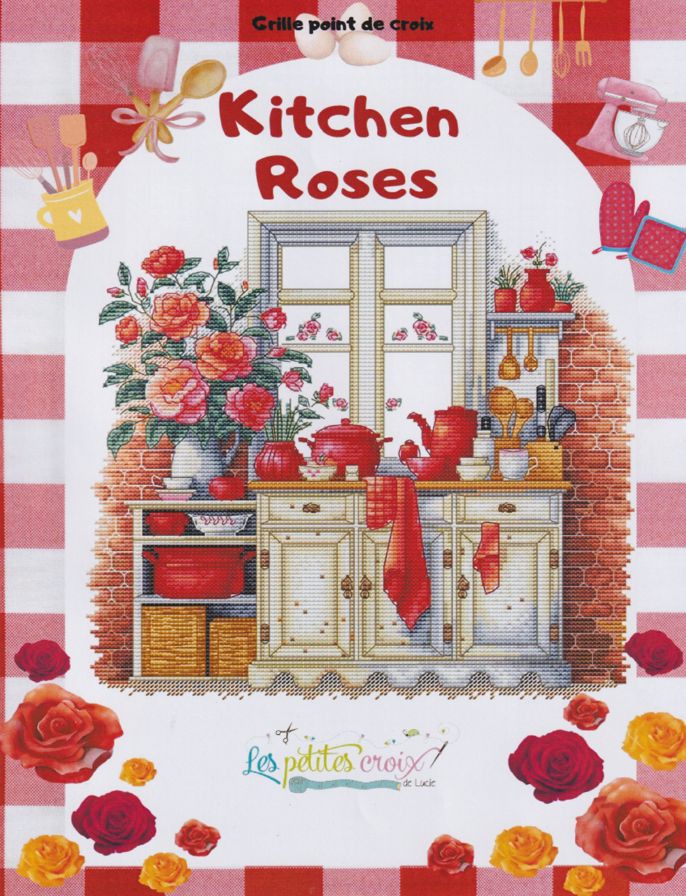 Kitchen Roses - Cross Stitch Pattern