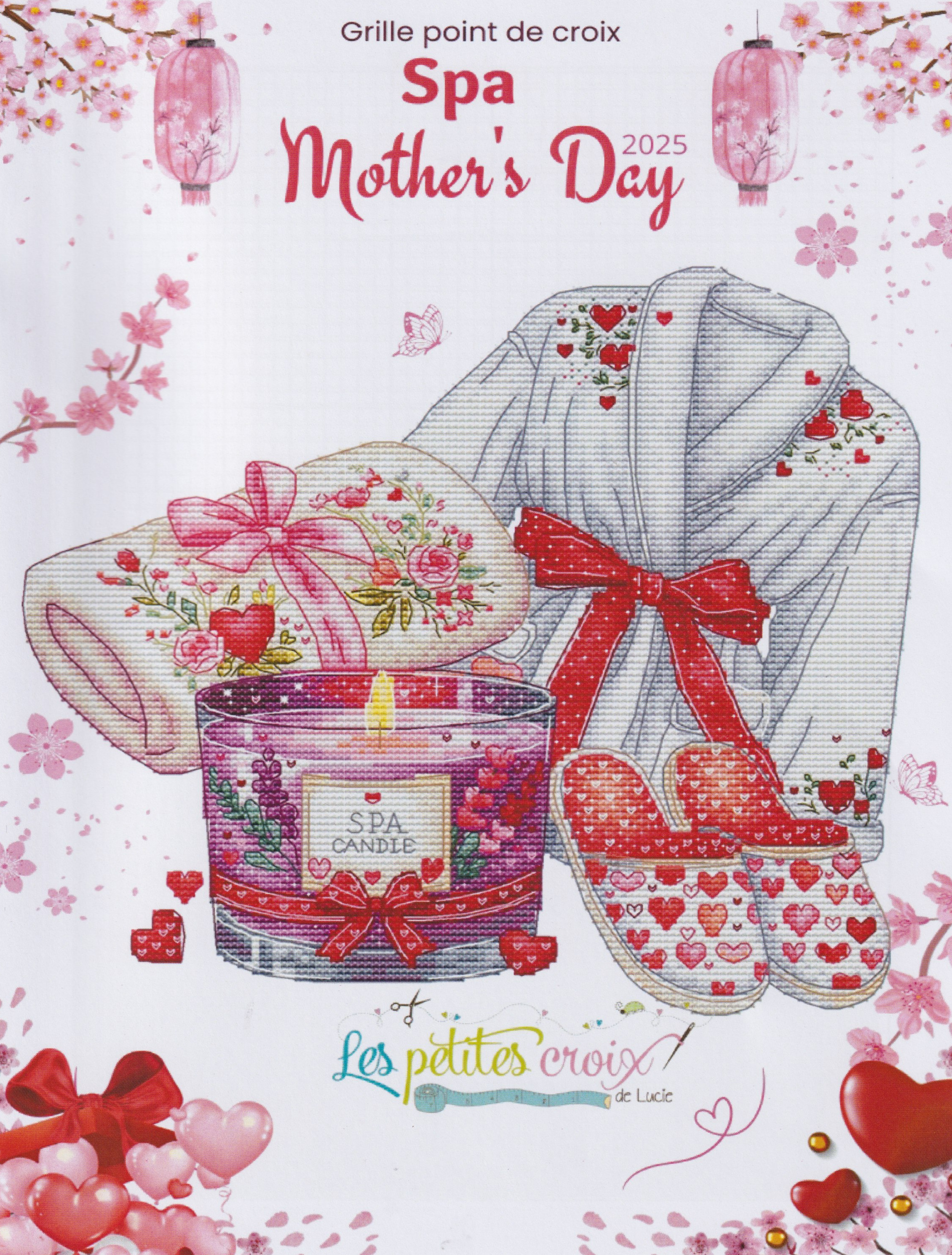Spa Mother's Day 2025 - Cross Stitch Pattern