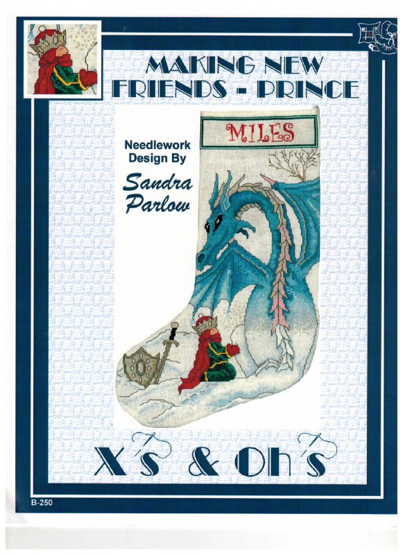 Making New Friends - Prince - Christmas Stocking Pattern