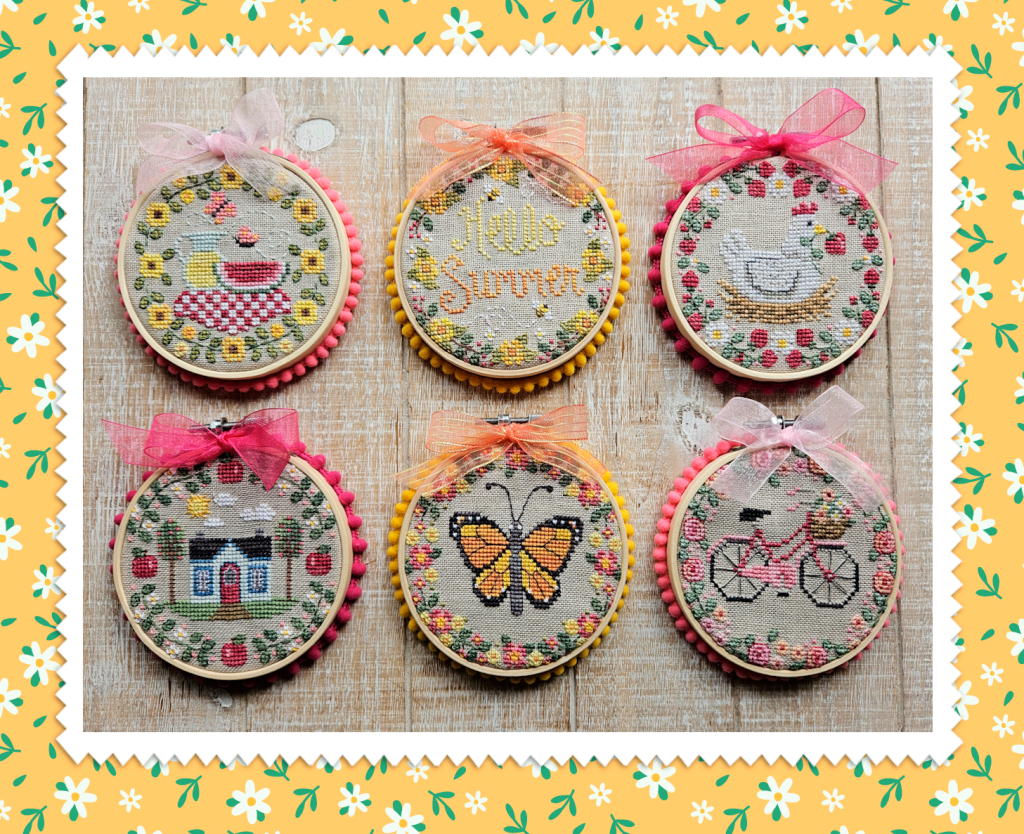 Summer Mini Rounds - Cross Stitch Pattern
