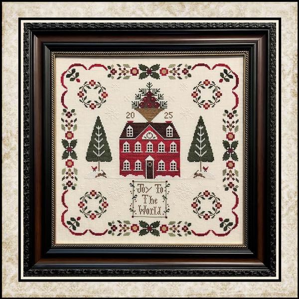 Joy To The World - Christmas Cross Stitch Pattern