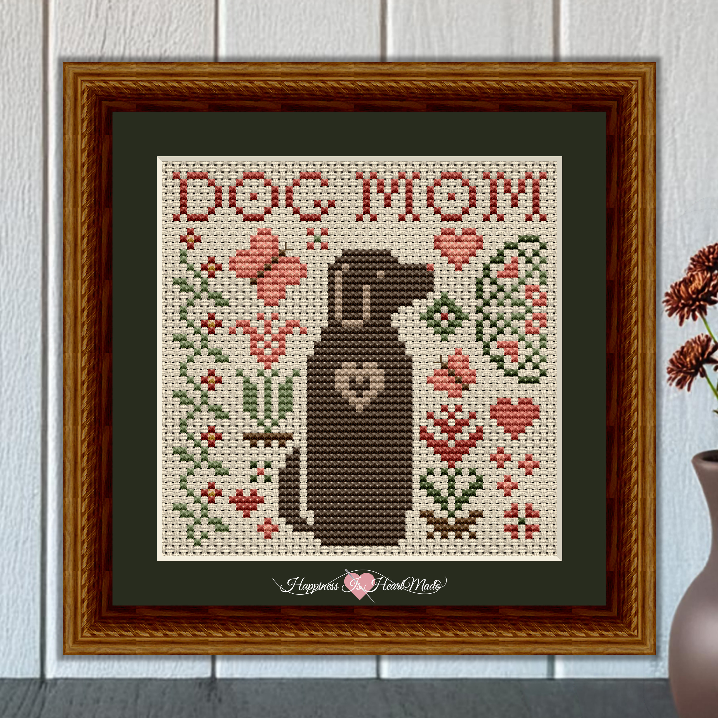 Dog Mom - Cross Stitch Pattern