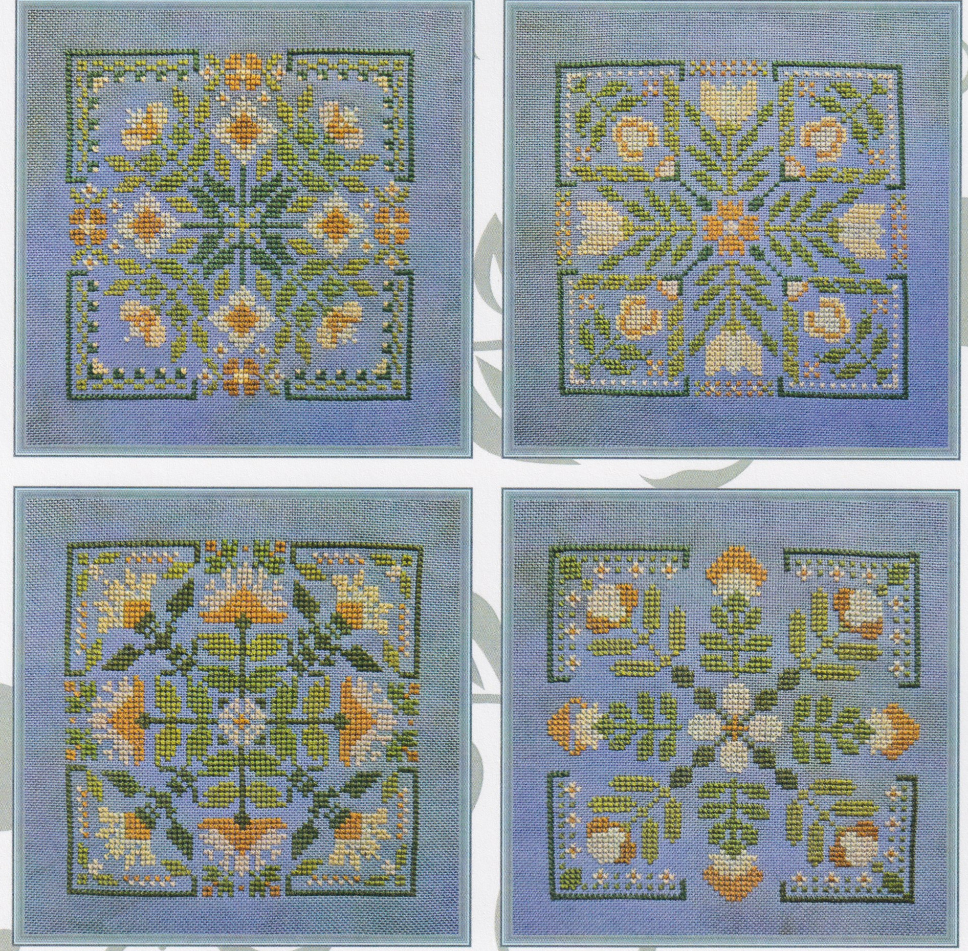 Spring Mornings - Cross Stitch Pattern 