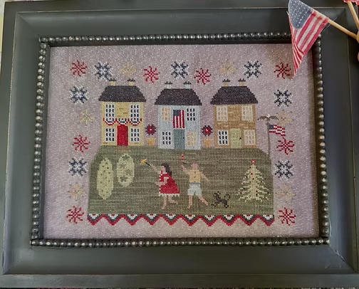 Great Night - Patriotic Cross Stitch Pattern