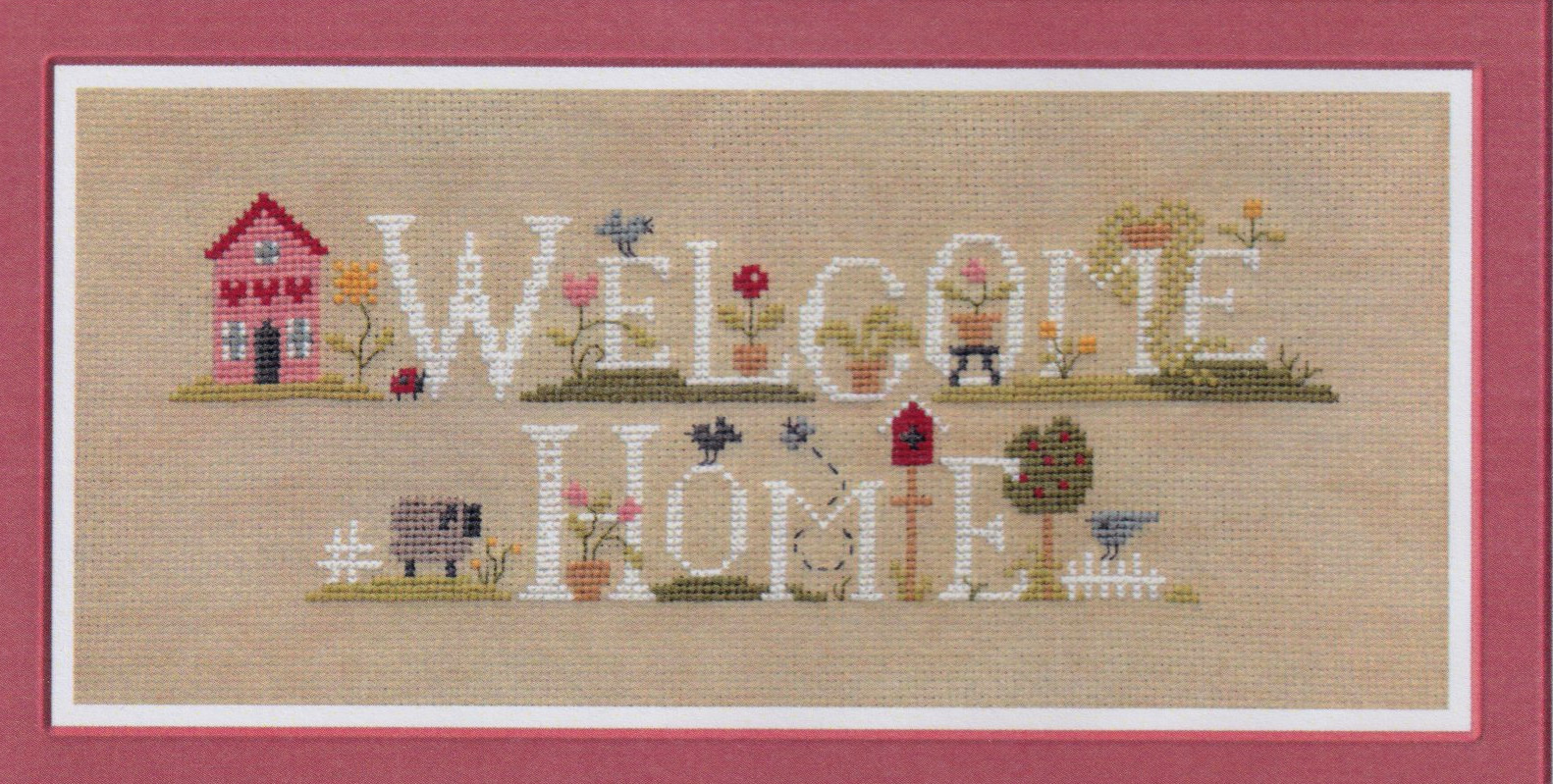 Welcome Home - Cross Stitch Pattern