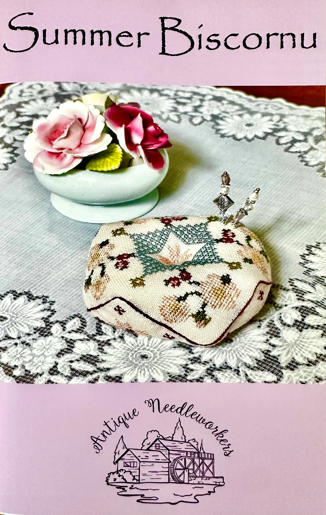 Summer Biscornu - Cross Stitch Pattern