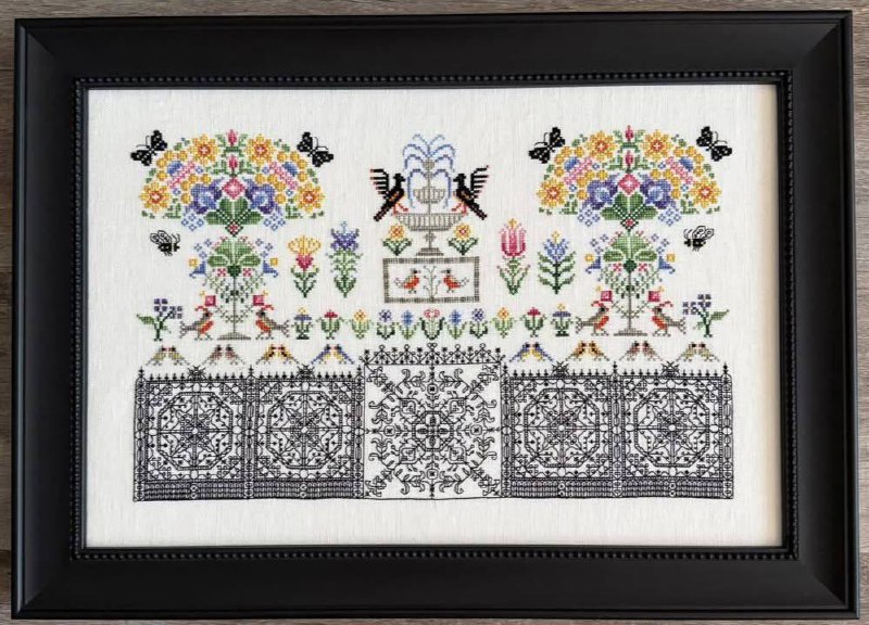 Chelsea Garden - Cross Stitch Pattern