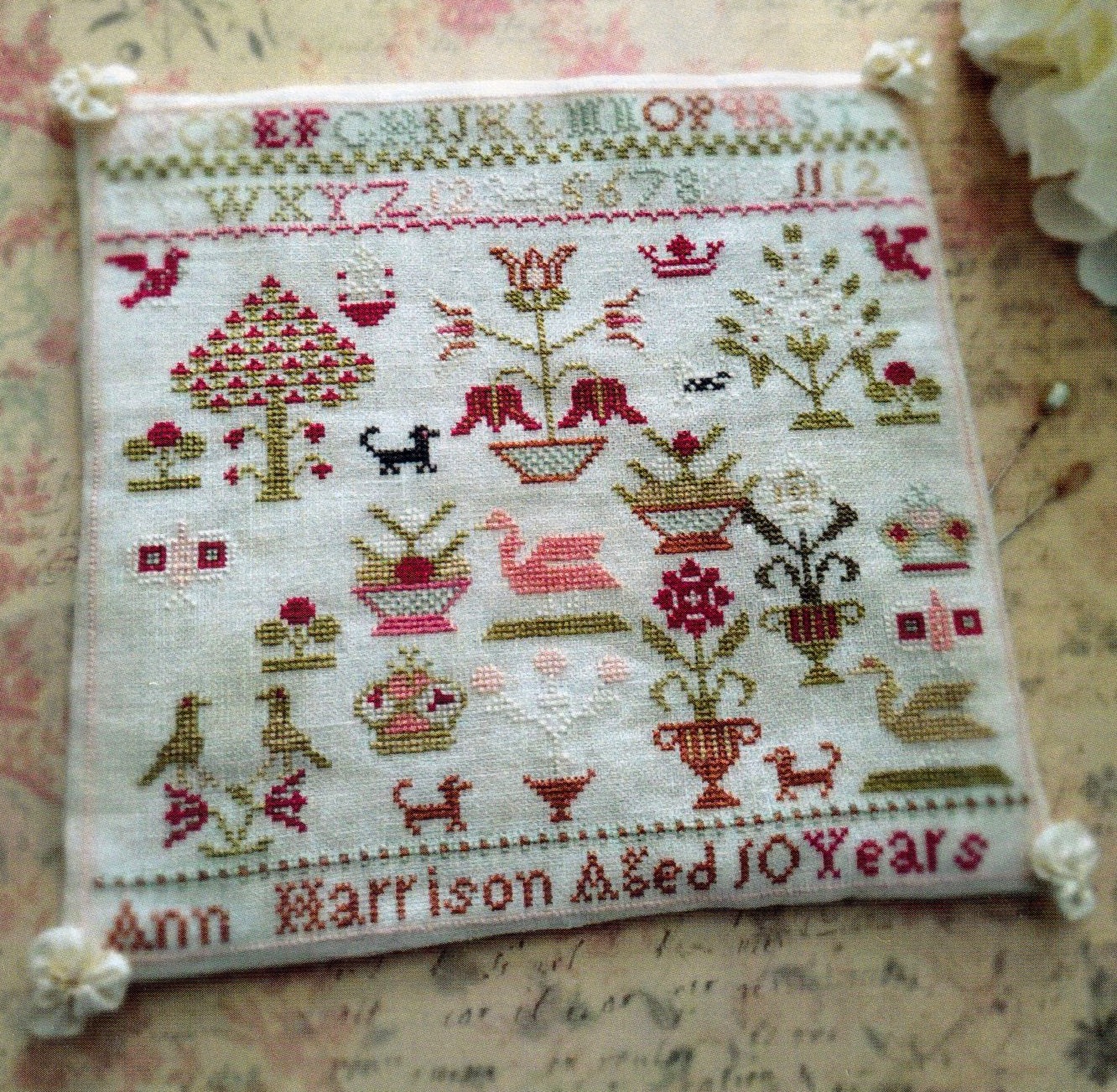 Ann Harrison Antique Reproduction - Cross Stitch Pattern