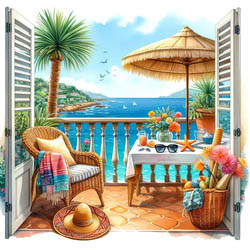 Paradise Window - Needle Minder
