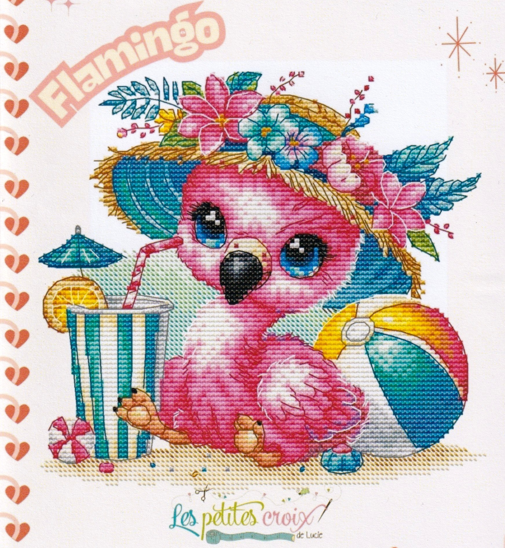Animal Series Flamingo - Cross Stitch Pattern