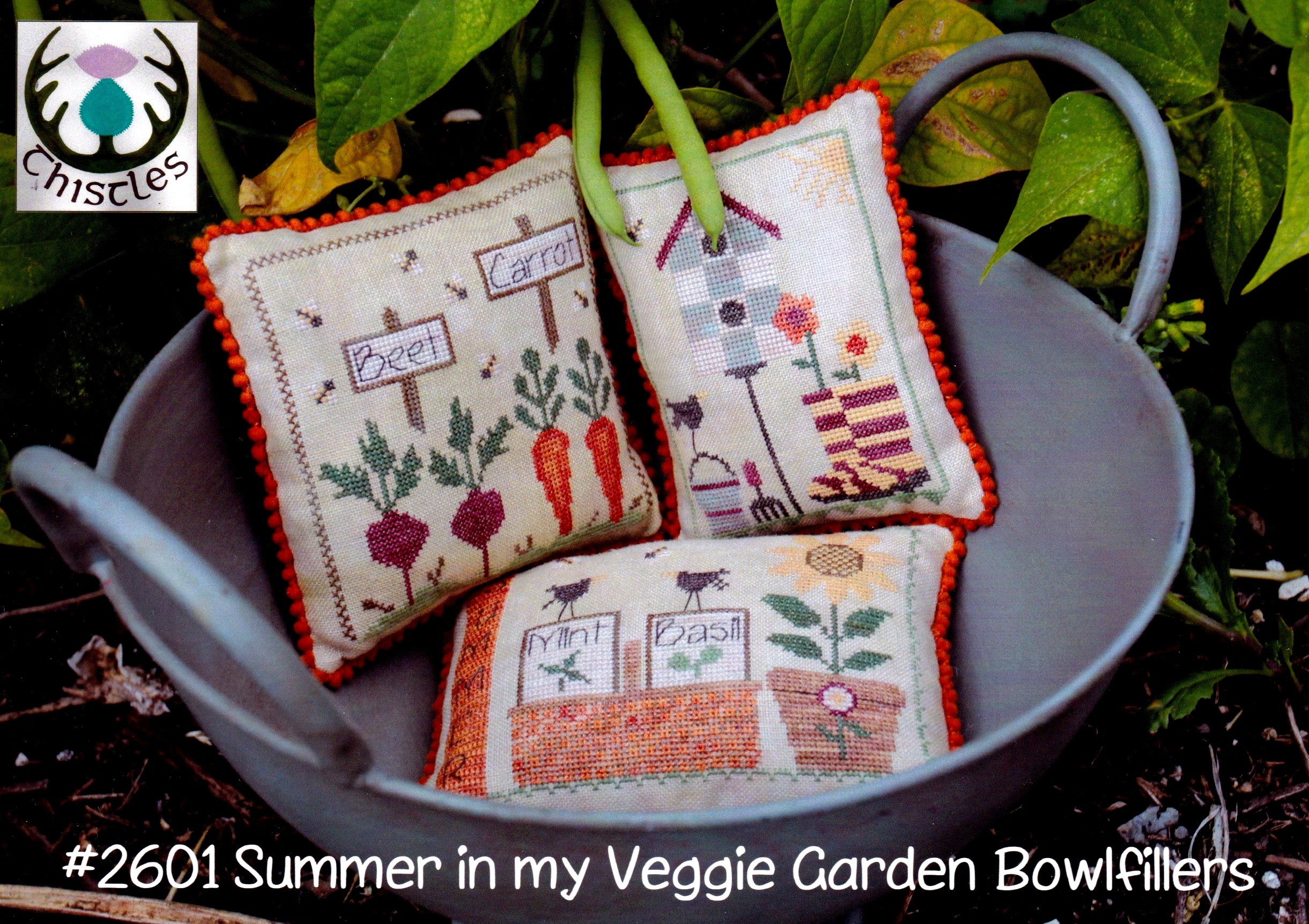 Summer In My Veggie Garden - Cross Stitch Pattern