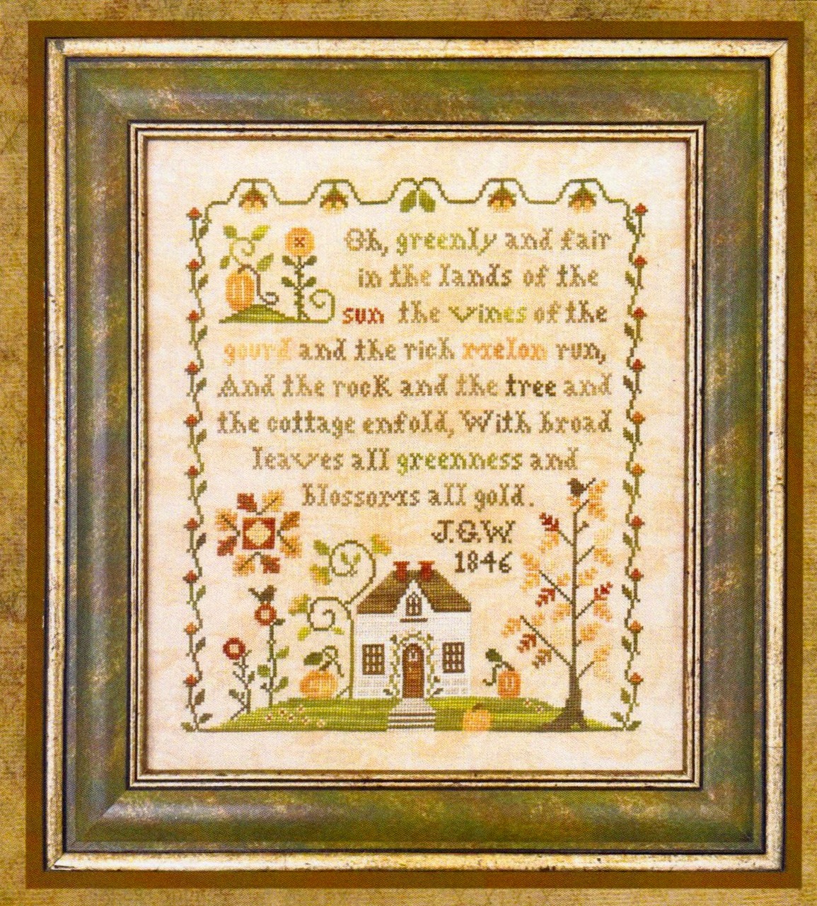 Pumpkin - Cross Stitch Pattern 