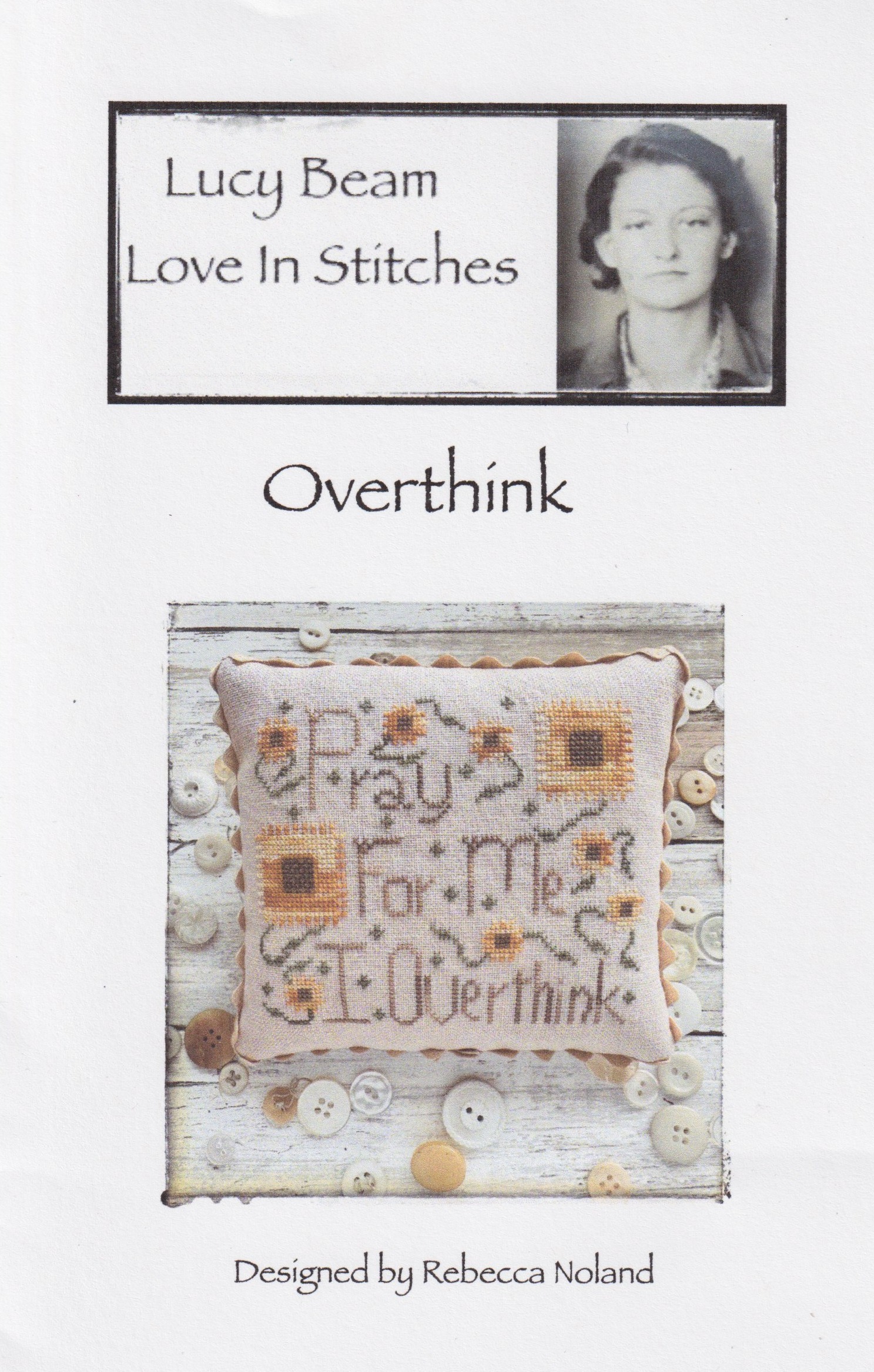 Overthink - Cross Stitch Pattern 