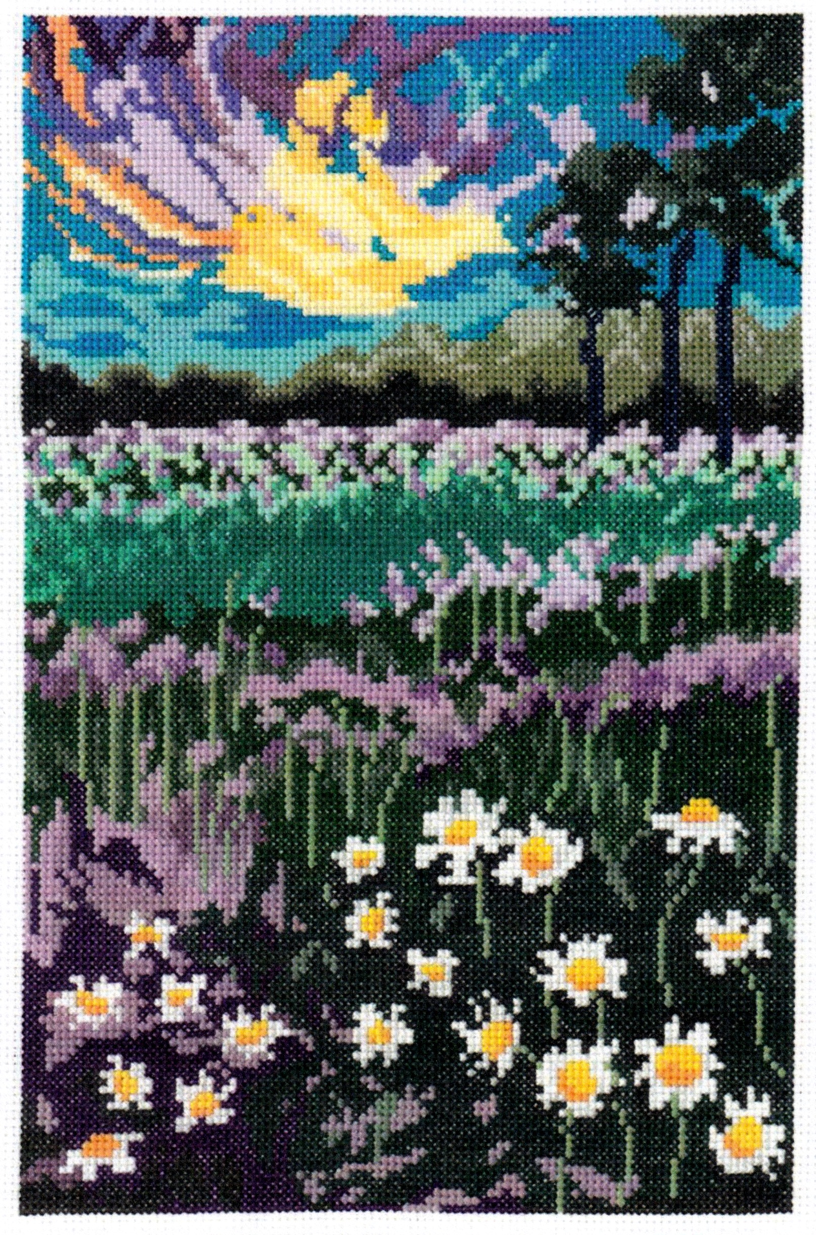 Field Of Joy - Cross Stitch Pattern 