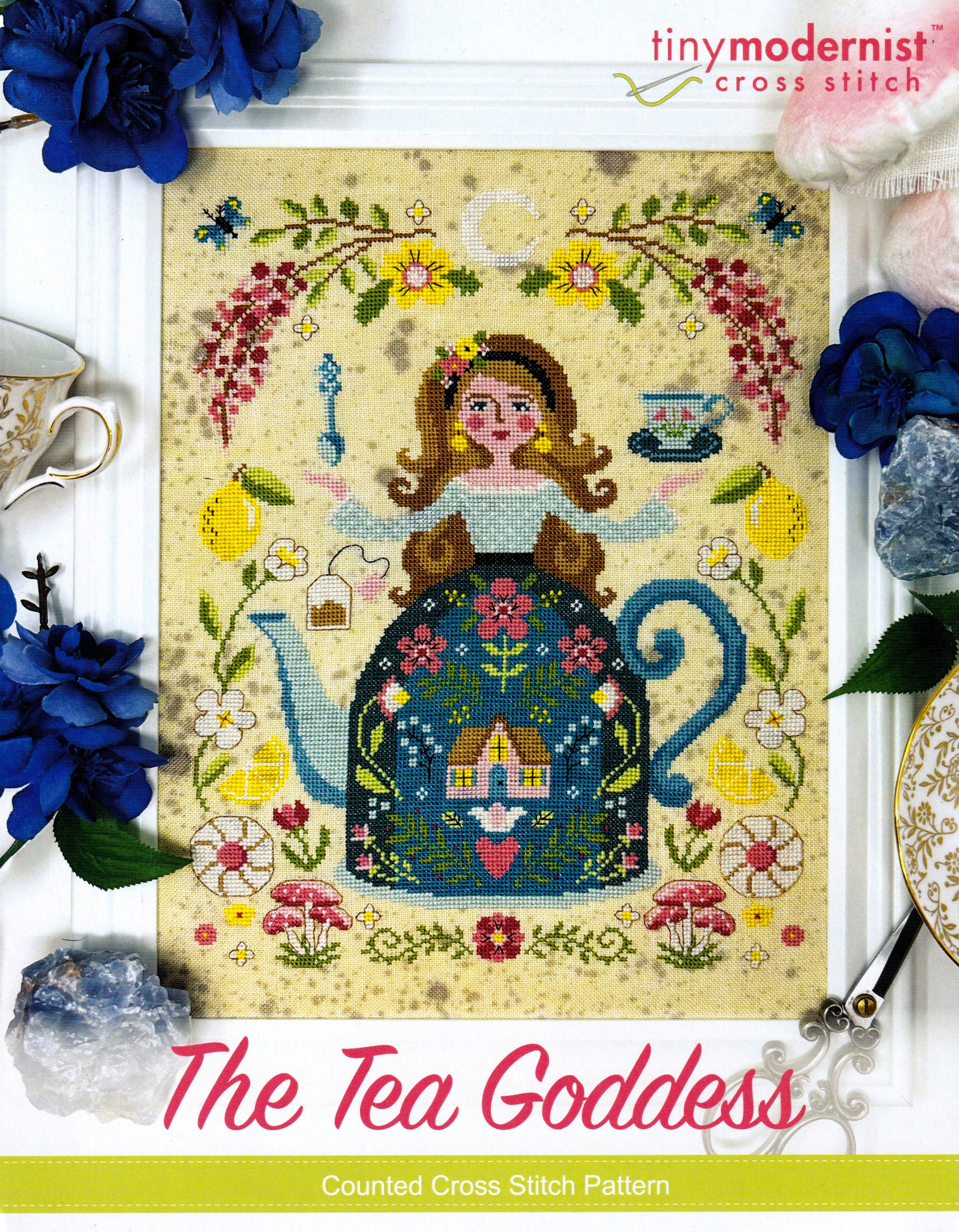 Tea Goddess - Cross Stitch Pattern