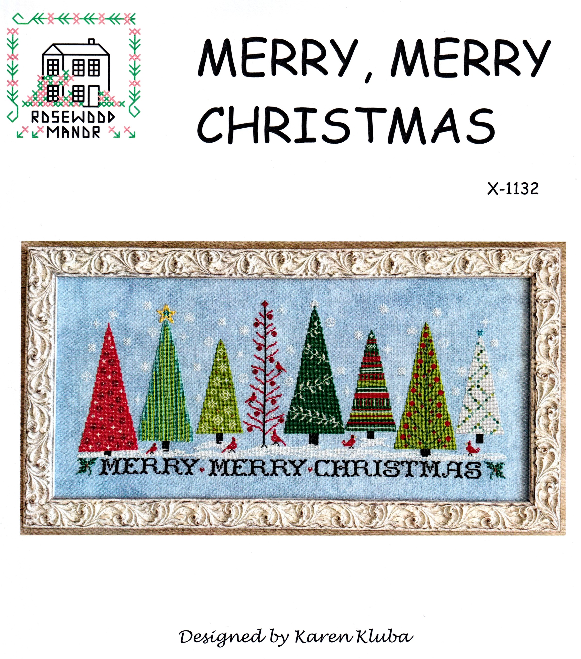 Merry, Merry Christmas - Cross Stitch Pattern 