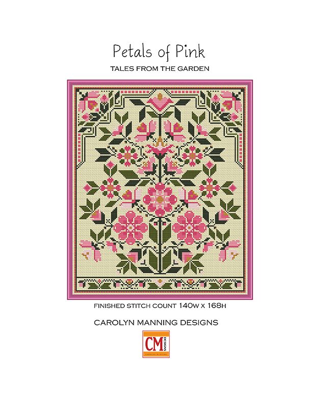 Petals Of Pink - Cross Stitch Pattern 