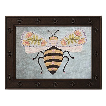 Flower Bee - Cross Stitch Pattern