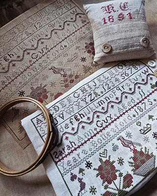 Sarah Ann Guy 1875 - Cross Stitch Pattern