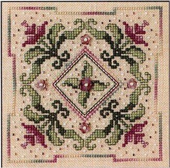 Pirouette In Purple - Cross Stitch Pattern