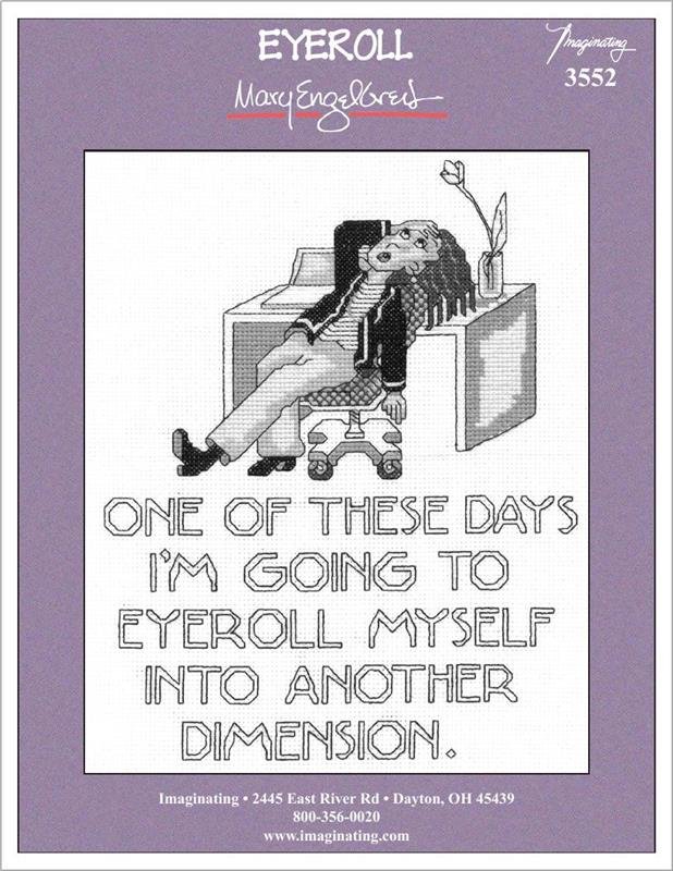 Eyeroll - Cross Stitch Pattern