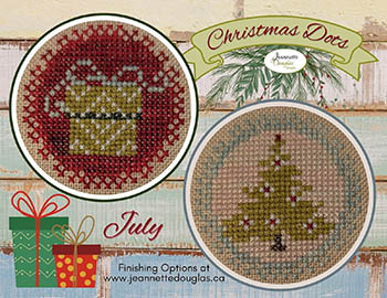 Christmas Dots - July - Cross Stitch Pattern